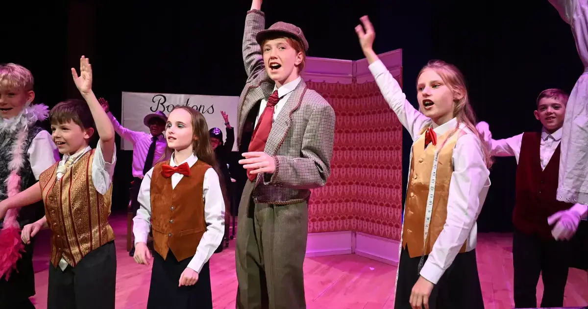 Pocklington Prep School pupils on stage during a drama performancePage Image,news,prep school,drama